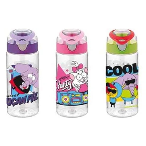 Kral Şakir Desenli Trıtan Matara 500Cc (adet fiyatı, karışık model)