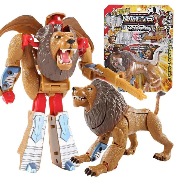 Robota Dönüşen Aslan Oyuncak - 2