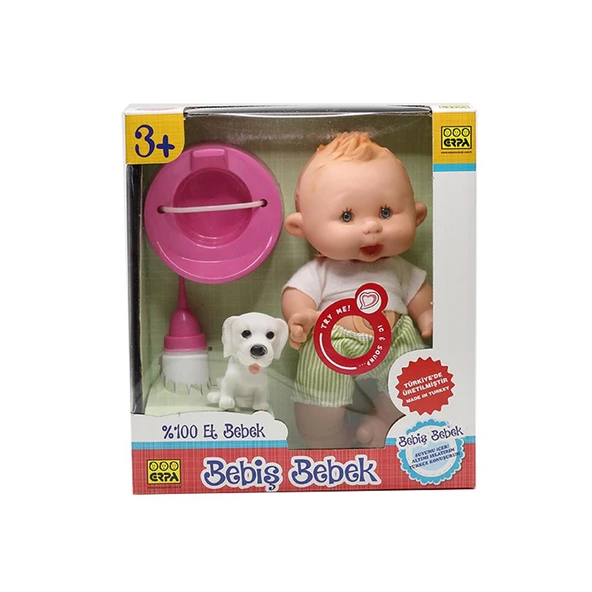 Türkçe Konuşan Altını Islatan Bebiş Et Bebek - 4