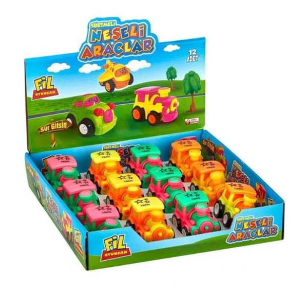 NZM-134 Sürtmeli Tren Oyuncak ürün görseli 1