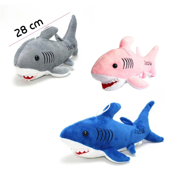 Baby Shark Şarkılı Köpek Balığı Peluş Oyuncak 28 cm - 2
