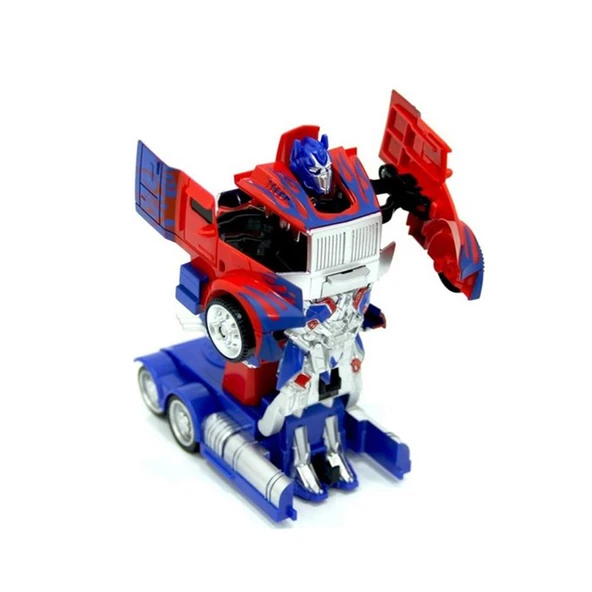 Transformes Robota Dönüşen Araba Mavi - Resim 3