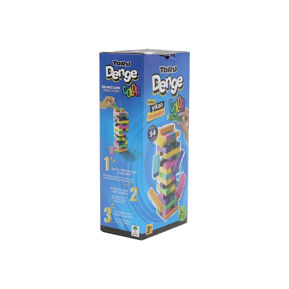Toru Renkli Denge Oyunu 54 Parça - 2