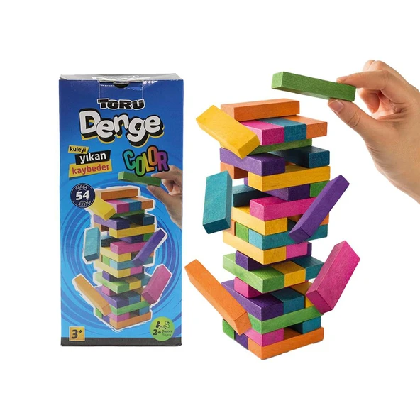 Toru Renkli Denge Oyunu 54 Parça - 5