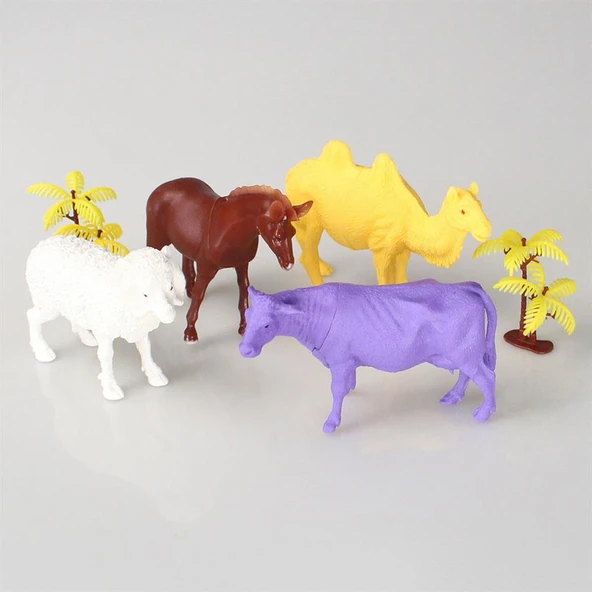 706 Toy Play 6 Parça Çiftlik Hayvanları Figür Seti 12-13 cm - 3