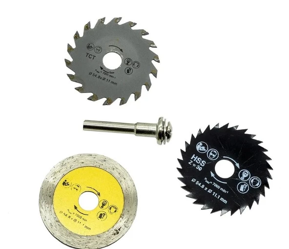 Ennalbur 3 Parça Mini Ahşap Testere Seti - 2