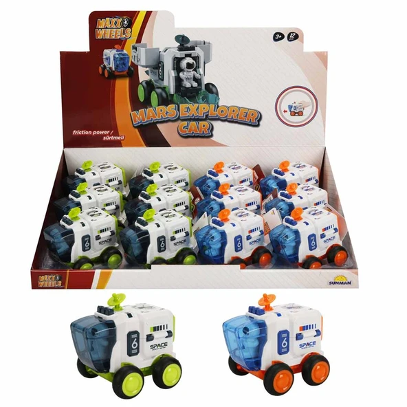 Maxx Wheels Astronotlu Sürtmeli Uzay Aracı ürün görseli 1