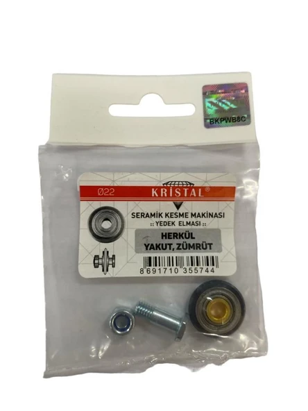 Kristal 35574 Herkül Yakut Zümrüt Yedek Seramik Elması - 2