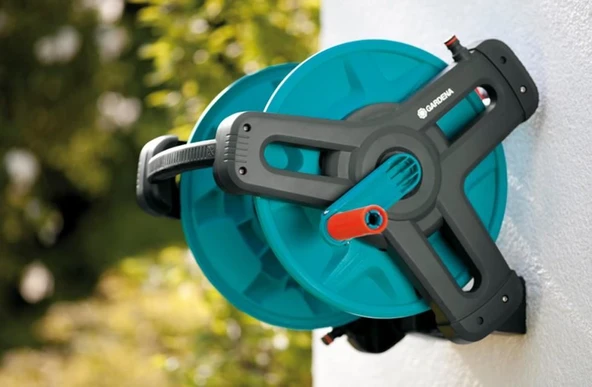 Gardena 08009-20 Duvara Montelı Hortum Arabası Set - Resim 10