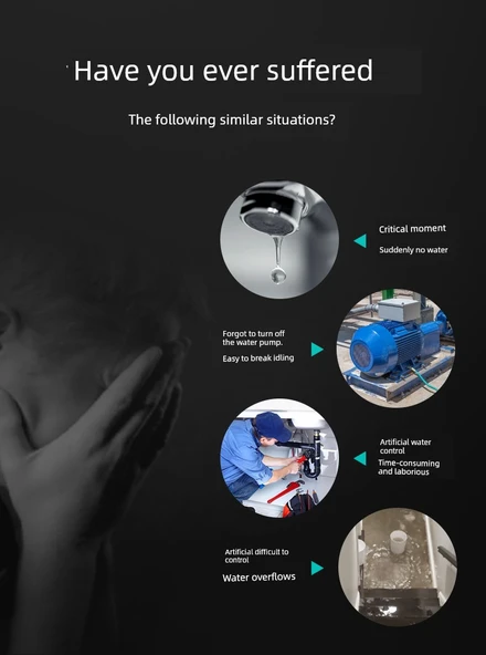 Otomatik Su Seviyesi Kontrol Cihazı - +15m Prob - 7