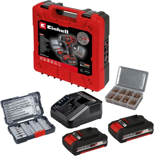 Einhell TC CD 18/35 Li + 39 (2x2,0Ah) Akülü Vidalama - 7