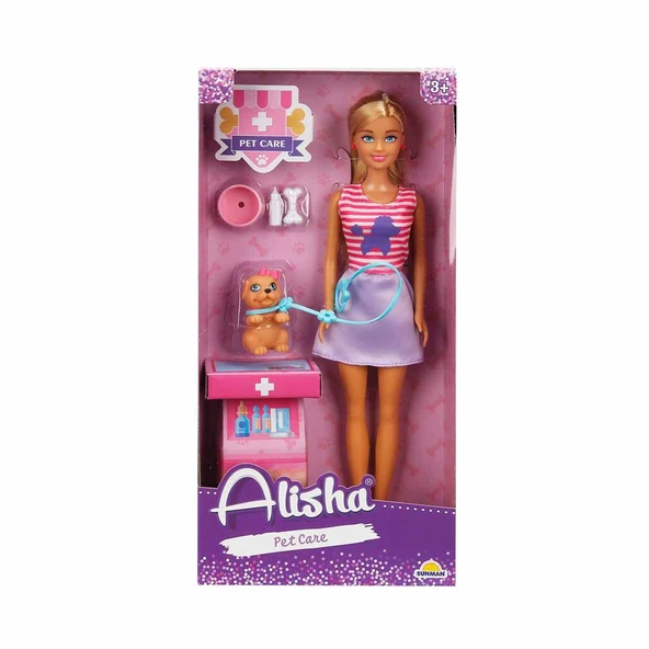 BEBEK SET ALİSHA VETERİNER AKSESUARLI ( 1 ADET FİYATIDIR ) - 2