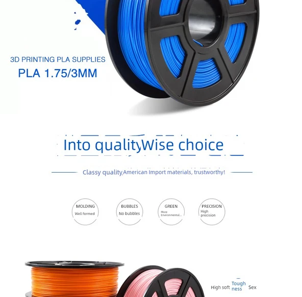 PLA 3D Yazıcı Filamenti - 1.75mm - 1kg - Yeşil - 6