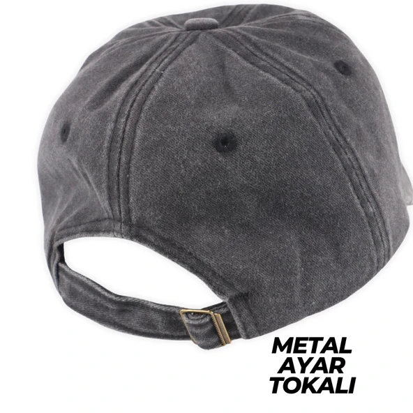 Perlotus Hayvan Desen Fox Tilki Tema Eskitme Pamuklu Şapka - 8