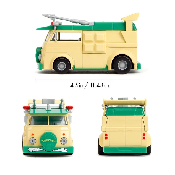 253282000 Jada Turtles Party Wagon 1:32 - 5