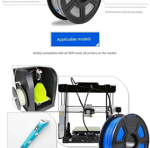 PLA 3D Yazıcı Filamenti - 1.75mm - 1kg - Yeşil - 7