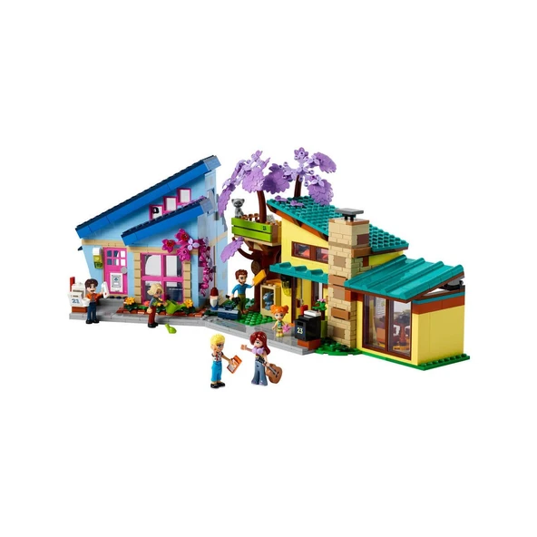 42620 LEGO® Friends Olly ve Paisley'nin Aile Evleri 1126 parça +7 yaş - 2