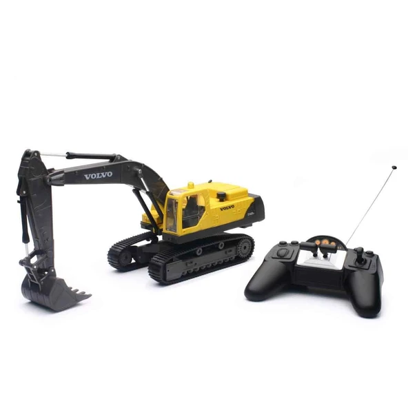 88753 Uzaktan Kumandalı Sesli ve Işıklı Volvo Ekskavatör 1:32 - Resim 2