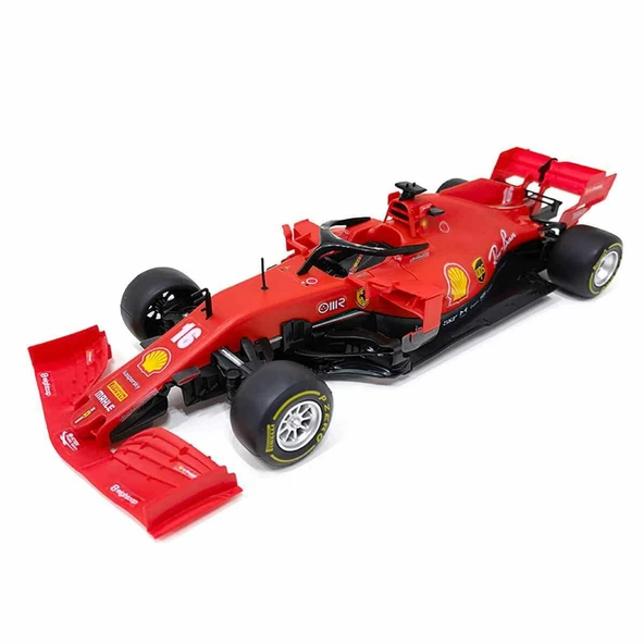31961 Ferrari SF1000 Uzaktan Kumandalı Model Araç Montaj Kiti 1:16 -Sunman - 3