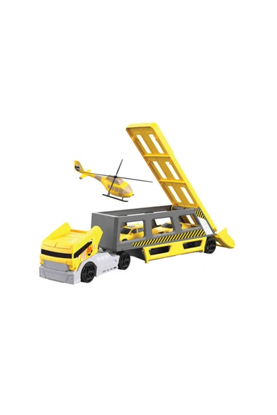 Taşıyıcı Tır ve Helikopter Oyun Seti