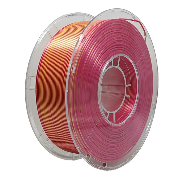 PLA Mavi Yeşil İki Renk İpek Filament 1.75mm 3D Baskı 1kg - 11