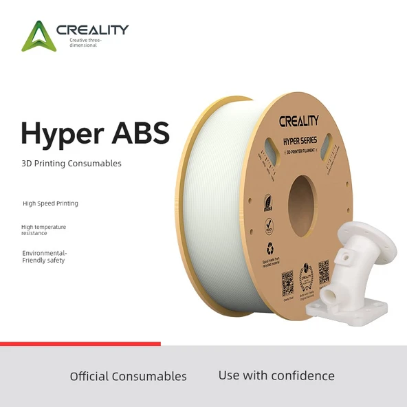 Yüksek Sıcaklık 3D Yazıcı Filamenti - Beyaz - 1.75mm - 1kg - 2