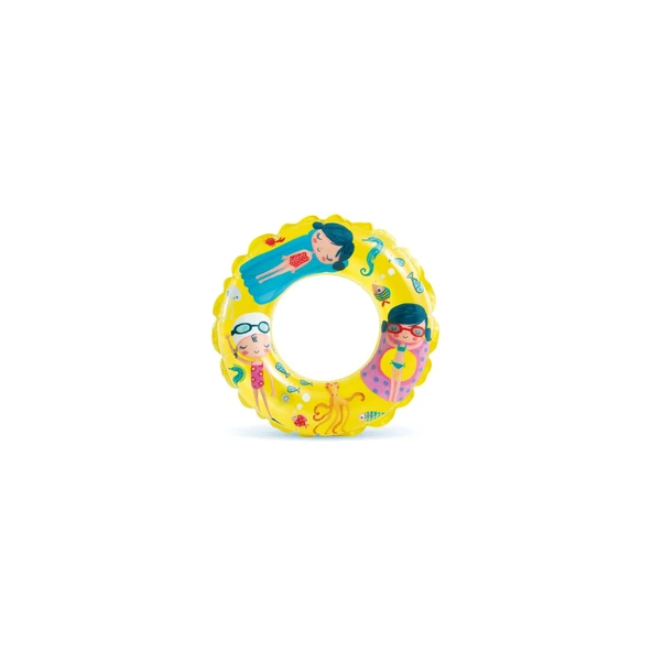 IS59242 Şeffaf Baskılı Simit 61 cm - Vardem Oyuncak - 5