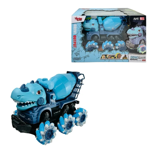 YJ-078-3 1:14 Uzaktan Kumandalı Full Fonksiyon 2.4G Dinozor Beton Mikseri -Vardem ürün görseli 1