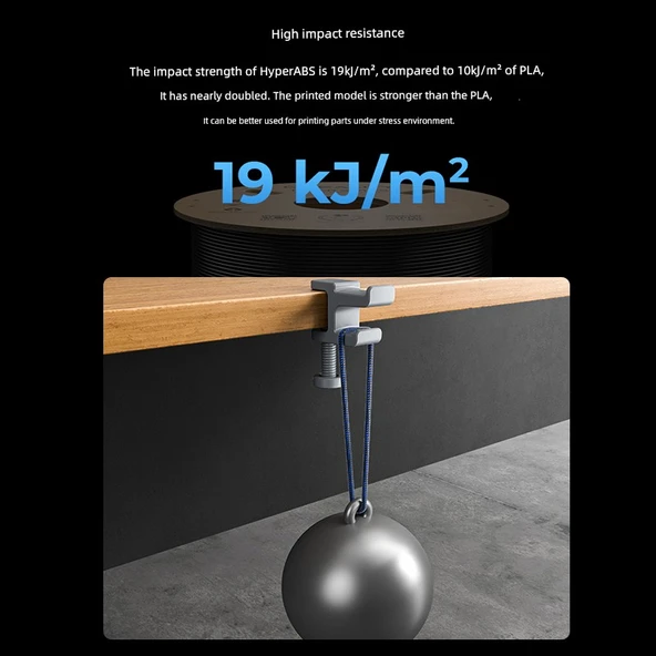 Yüksek Sıcaklık 3D Yazıcı Filamenti - Beyaz - 1.75mm - 1kg - 5