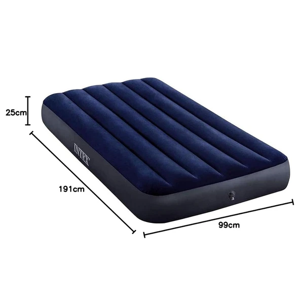 IKY64757 Intex Twin Dura-Beam Klasik Yatak 99Cx191x25 cm - 2