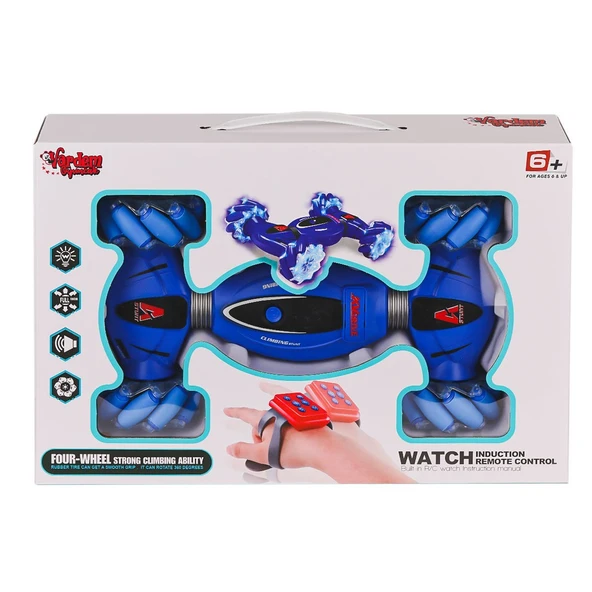 RQ2093 Bilekten Kontrollü Işıklı ve Müzikli 4 Teker Tırmanış Aracı -Vardem Oyuncak ürün görseli 1