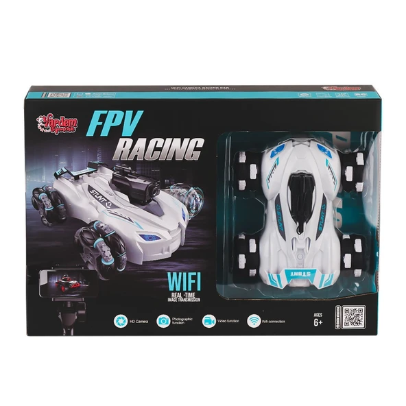 SYR-666-863 Kumandalı Wifi Kameralı Stunt Araba -Vardem Oyuncak - Resim 2