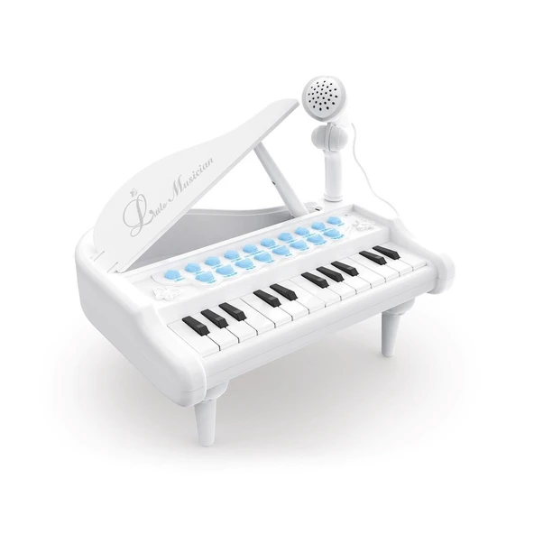 BAO-1505A Mikrofonlu Mini Piano 24 Tuş MP3 Çalar - Resim 3