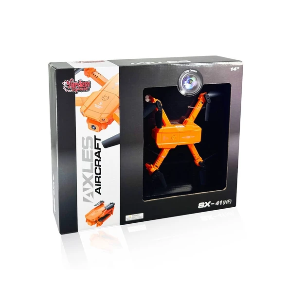 DSX-41 Kumandalı 2.4G Şarjlı Kameralı Katlanabilir Drone -Vardem Oyuncak - Resim 4