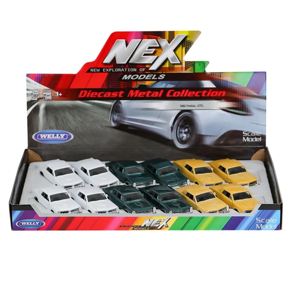 42313 Welly Pontiac 1:32 -Karsan Oyuncak - 4