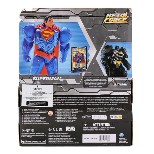 SPM-6072667 12 XL Metal Force Heroes Superman - 5
