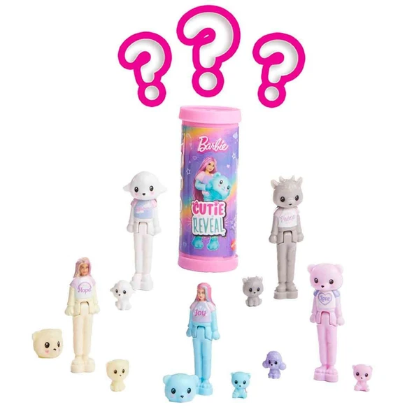 JCR15 Mini Barbieland Cutie Reveal Sürpriz Bebek ürün görseli