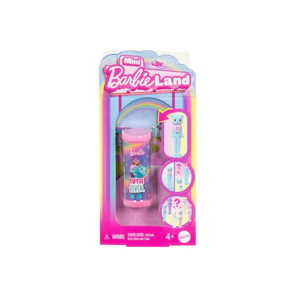 JCR15 Mini Barbieland Cutie Reveal Sürpriz Bebek - Resim 2