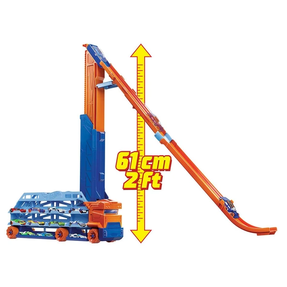 HDY92 Hot Wheels Hız Rampalı Tır - 5