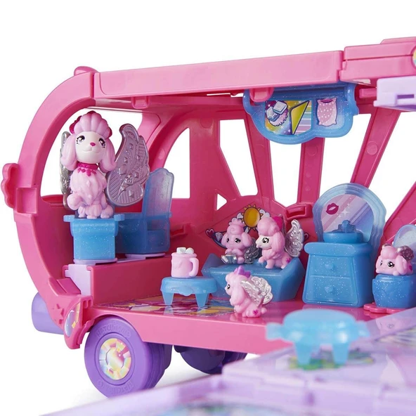 1038215 Hatchimals dönüşen Rainbow Cation karavan - 5