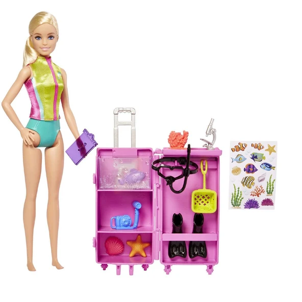 HMH26 Barbie Deniz Biyoloğu Oyun Seti - 2
