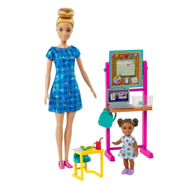 HCN19 Barbie Anaokulu Öğretmeni Oyun Seti - 5