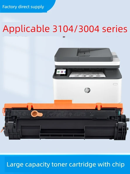 Siyah Toner Kartuşu - Büyük Kapasite - 3800 Sayfa - Çipsiz - 2