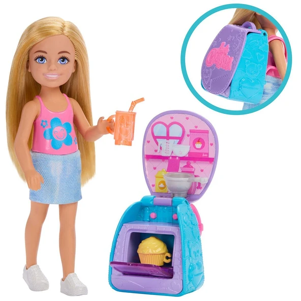 JBF46 Chelsea Sırt Çantası Olabilen Cupcake Oyun Seti - 5