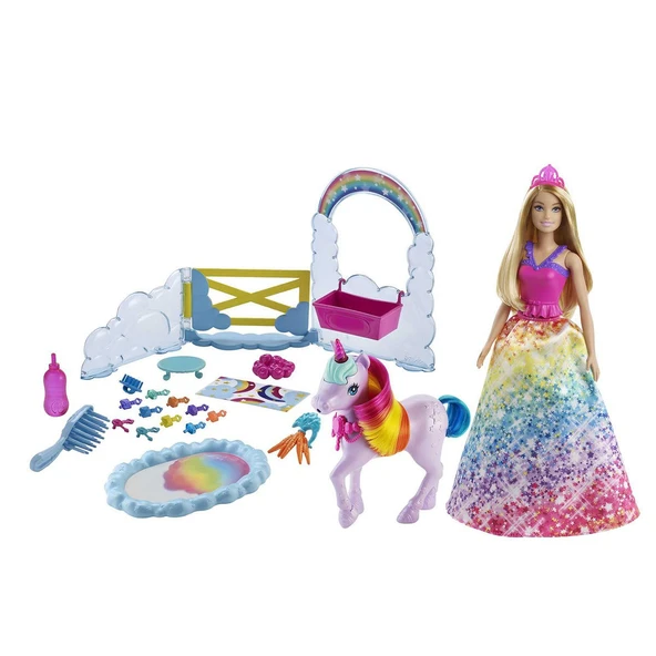 GTG01 Barbie, Bebek ve Tek Boynuzlu At, Dreamtopia Hayaller Ülkesi - 2
