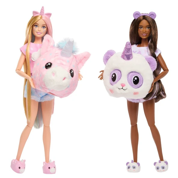HRY15 Barbie Cutie Reveal Pijama Partisi İkili Set - 3