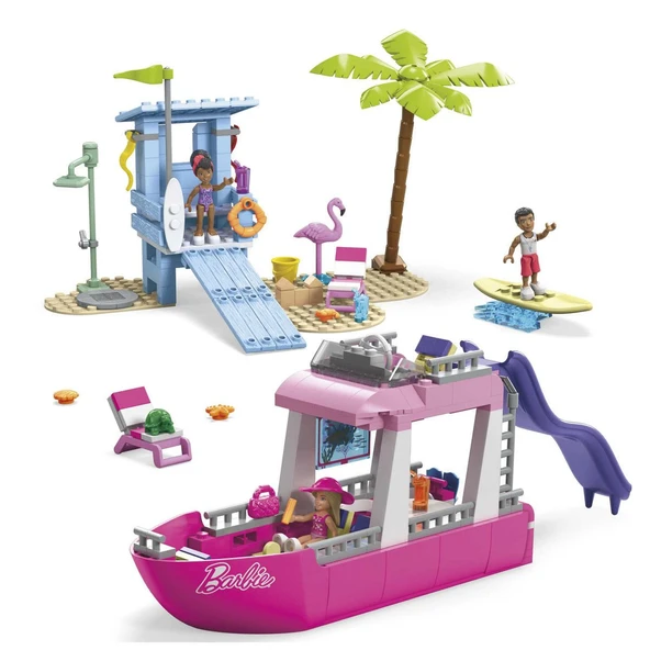 HPN79 MEGA Barbie® Malibu Rüya Teknesi™ 317 parça +6 yaş - 2