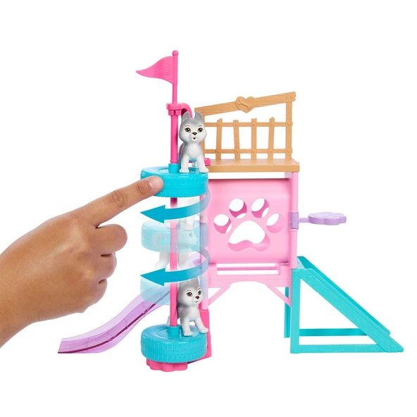 HRM10 Stacienin Köpekçik Oyun Parkı - Barbie and Stacie To The Rescue - 4