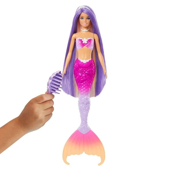 HRP97 Barbie Renk Değiştiren Deniz Kızı ve Aksesuarları - 4