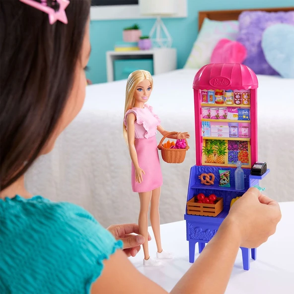 JCT05 Malibu Market Barbie ve Oyun Seti Barbie and Teresa Recipe for Friendship - 5
